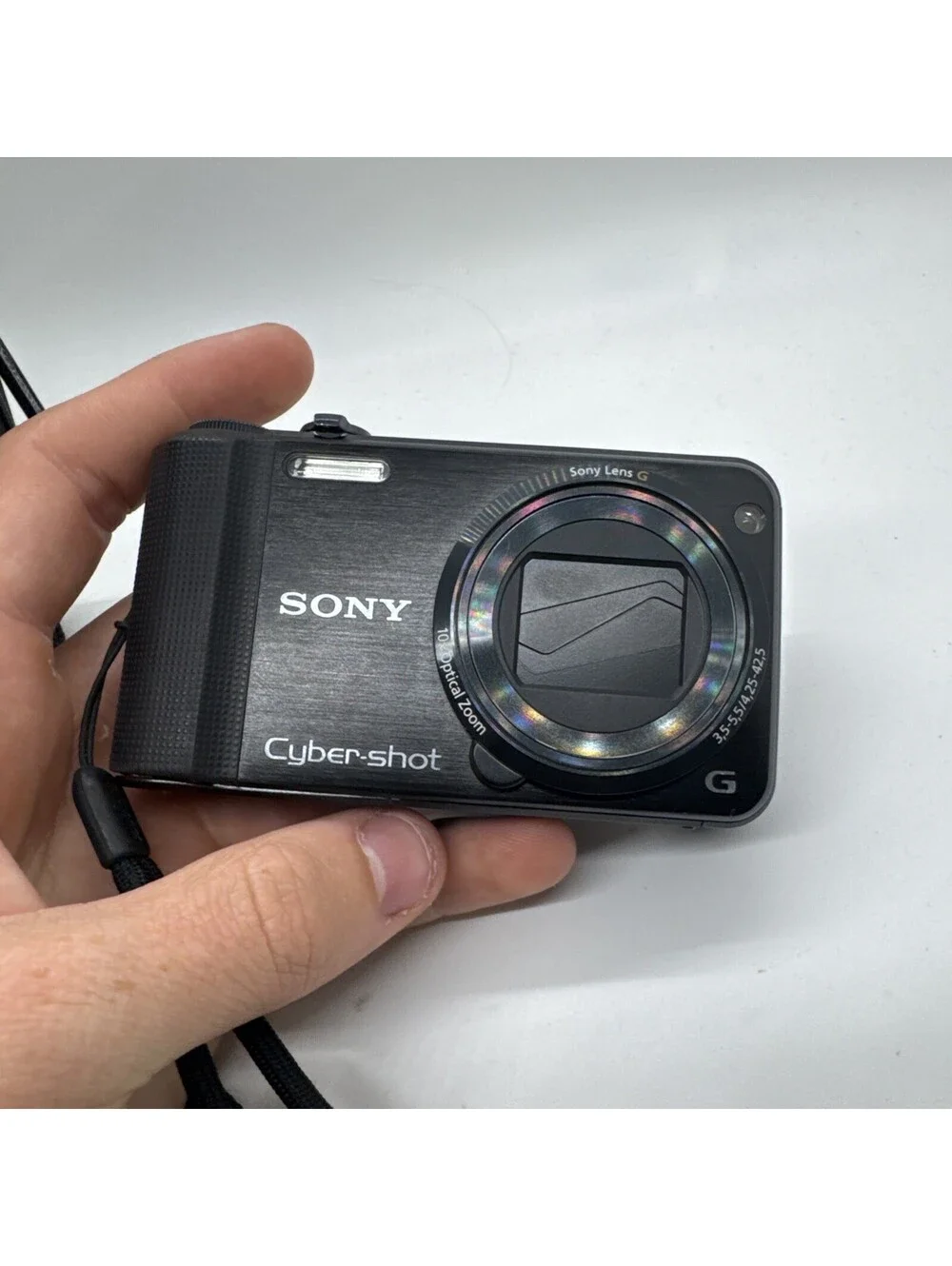 Sony Cyber-shot DSC-HX7V Exmor R 16.2MP Digital Camera w/Battery Case Works